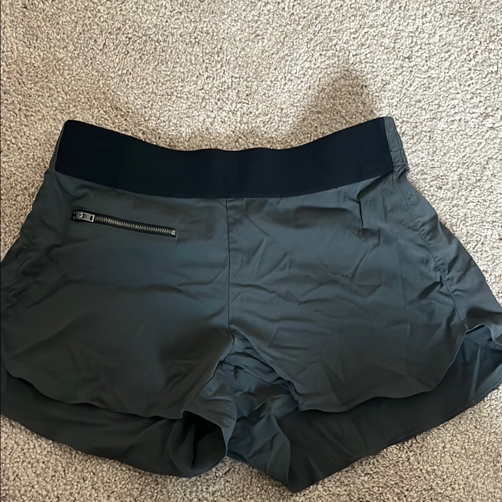 Athleta Gray Athletic Shorts Lightweight Modern Design